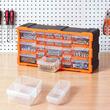 Organizator accesorii cu 22 sertare, Plastic, 49.5x16x25.5 cm