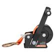 Troliu manual cu clichet in ambele directii, chinga poliester, 6.1 m, capacitate max 272 kg, pentru barci, ATV