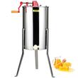 Centrifuga apicola manuala Vevor, pentru 3 rame 48 x 23 cm, Inox