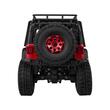 Masina cu telecomanda Jeep Off-Road 4x4, Lumini led, Rosu, 228 x 101 x 117 mm, Plastic/Metal/Cauciuc