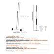Set Matura magnetica si instrument telescopic, latime lucru 39 cm, Maner reglabil 445-1040 mm, Eliberare usoara deseuri