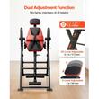 Masa inversie si reabilitare, max 136 kg, Pliabila, Inaltime maxima utilizator 150 – 190 cm, Rosu/Negru