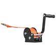 Troliu manual cu clichet in ambele directii, chinga poliester, 6.1 m, capacitate max 272 kg, pentru barci, ATV