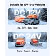 Incalzitor stationar/Sirocou diesel 12-24V DC, 8 KW, Telecomanda, consum 0.18-0.36 l/h, Rezervor 5 l, 405 x 245 x 305 mm