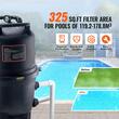 Pompa pentru piscina cu filtru detasabil, 2200 W, Debit 40000 l/h, Conexiune 2 inch, 4 x cartus Ф178 x 508 mm