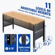 Banc de lucru cu inaltime reglabila 688-910 mm, Greutate max 900 kg, Otel/Lemn esenta tare, 4 x prize AC, 2 x USB