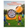 Joc de exterior Fotbal la tinta, Pompa electrica si manuala, 4 mingi fotbal, 1 x crosa golf, 12 mingi tenis, Geanta, Inaltime 2 m