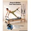 Aparat pilates Performer cu turn, cadru lemn artar, 2.4 m, max 181 kg, Sistem rezistenta 6 x arcuri,  saltea conversie, placa sarituri, curele