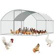 Cotet pentru pasari si animale mici, 3x3.93x1.99 m, Acoperis PE, Usa intrare, Otel galvanizat