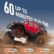 Masina cu telecomanda Jeep Off-Road 4x4, Lumini led, Rosu, 228 x 101 x 117 mm, Plastic/Metal/Cauciuc