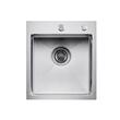 Chiuveta comerciala otel inoxidabil, 400x450x190 mm, Strat de izolare fonica si anti-condens, Incastrabila
