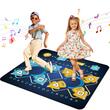 Covoras muzical de dans pentru 2 jucatori, 1020 x 1000 x 45 mm, anti-alunecare
