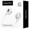 Casti cu fir In-Ear, Microfon, Jack, Dimensiune difuzor 14.2 mm, Alb
