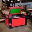Masina de gravat si taiat cu laser Vevor 100 W, Zona lucru 600 x 900 mm, max 20 mm
