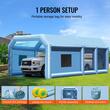 Cabina de vopsit, gonflabila, 2 x suflante, 750/1000W, dimensiune exterioara 12 x 5 x 4 m