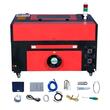 Masina de gravat si taiat cu laser Vevor 50 W, Zona lucru 300 x 500 mm, max 20 mm