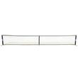 Fileu portabil pentru tenis Vevor 673 x 60 x 93 cm, Cadru metalic, plasa PE, geanta transport