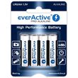 Set 4 baterii alcaline Everactive LR6, AA, 1.5 V