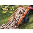 Remorca basculabila Vivatechnix Premium Garden, Capacitate 680 Kg, dimensiune 200 x 66 x 76 cm, Otel, compatibila cu tractorase de gazon, ATV-uri