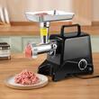 Masina de tocat carne, Capacitate 190 kg/h, 575 W, 2 x site, 2 x cutite, accesorii carnati, Dimensiune tava 237 x 190 x 53 mm