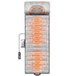 Saltea pentru masaj Vevor Shiatsu 40 W, 10 motoare, 4 zone de masaj, functie de incalzire, 5 moduri de vibratie, Telecomanda