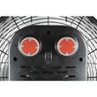Ventilator de podea, cu oscilare, 40 cm, 50W, grilaj metalic, 3 trepte, 54 x 50 x 26 cm