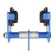 Carucior pentru palan, Capacitate 0.5 tone, latime lucru 63.5-139.7 mm