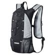 Rucsac de hidratare usor cu suport de apa de 2 l, ciclism, drumetie, Impermeabil, 460 x 320 x 125 mm, Negru/Argintiu