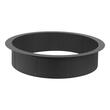 Semineu de exterior pentru gradina, Rotund, fara baza, Otel, Diametru exterior 914 mm, grosime 2.5 mm