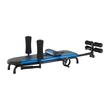 Masa inversie si reabilitare, max 159 kg, Pliabila, Inaltime maxima utilizator 185 cm, Albastru/Negru