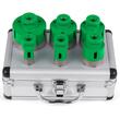 Set 6 carote diamantate pentru gresie, marmura, 20-68 mm, prindere M14, umed sau uscat, cutie depozitare
