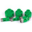 Set 6 carote diamantate pentru gresie, marmura, 20-68 mm, prindere M14, umed sau uscat, cutie depozitare
