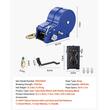Troliu manual cu clichet in ambele directii, chinga poliester, 6.1 m, capacitate max 1588 kg, pentru barci, ATV