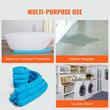 Set 12 sosete ultra absorbante contra scurgerilor accidentale ulei/apa, Capacitate 76 l, Lungime 76 cm