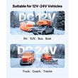 Incalzitor stationar/Sirocou diesel 12-24V DC, 8 KW, Telecomanda, consum 0.18-0.36  l/h, Rezervor 5 l, 410 x 255 x 315 mm