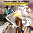 Set 7 instrumente pentru bercluit/flansare, 3/16", 1/4", 5/16" si 3/8", cutie transport