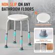 Scaun de dus cu inaltime reglabila pe 6 niveluri pentru persoane cu dizabilitati, max 136 kg, Anti-derapant, aluminiu