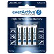 Set 4 baterii alcaline Everactive LR03, AAA, 1.5 V