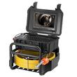 Camera endoscop pentru canalizari/conducte, Monitor full HD 9 inch, Lungime 70 m, unghi larg de 145°, 12 x Led, Li-Ion 4.5Ah