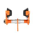 Carucior pentru palan, Capacitate 5000 kg, latime lucru 114.3-203.2 mm