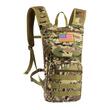 Rucsac de hidratare usor cu suport de apa de 3 l, ciclism, drumetie, Impermeabil, 470 x 210 x 120 mm, Camuflaj