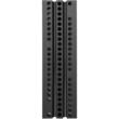 Set 2 limitatoare de viteza cu protectie cabluri, max 9980 Kg/axa, 2 x canale, Galben/Negru, Modulare, 102 x 30 x 6 cm