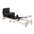 Aparat pilates pliabil, cadru aluminiu, 2.2 m, max 181 kg, Sistem rezistenta 5 x arcuri,  rulmenti dubli, franghii reglabile