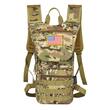 Rucsac de hidratare usor cu suport de apa de 3 l, ciclism, drumetie, Impermeabil, 470 x 210 x 120 mm, Camuflaj