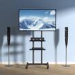 Suport TV mobil, capacitate 60 kg, Standard Vesa max 600x400, Inaltime reglabila, 32-70 inch