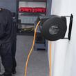 Prelungitor pe tambur retractabil, Fixare pe perete, max 1000 W, Suport pivotant, cablu 1.5 mmp, Lungime 19 m, Protectie supraincalzire