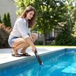 Aspirator cu acumulator pentru piscine/cazi hidromasaj, 32 l/min, 2 x perii, tija extensibila, 25 W