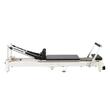 Aparat pilates pliabil, cadru aluminiu, 2.2 m, max 181 kg, Sistem rezistenta 5 x arcuri,  rulmenti dubli, franghii reglabile