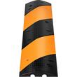 Set 2 limitatoare de viteza cu protectie cabluri, max 9980 Kg/axa, 2 x canale, Galben/Negru, Modulare, 102 x 30 x 6 cm