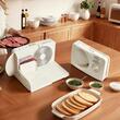 Feliator electric pentru carne, legume, fructe, pliabil, 0 – 15 mm, 180 W, viteza reglabila 60-90 rpm